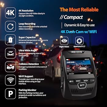 Amazon.com: REXING V1 - 4K Ultra HD Car Dash Cam 2.4